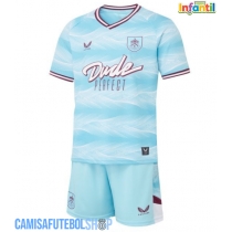 Camisa de time de futebol Burnley Replicas 2º Equipamento Infantil 2025-26 Manga Curta (+ Calças curtas)